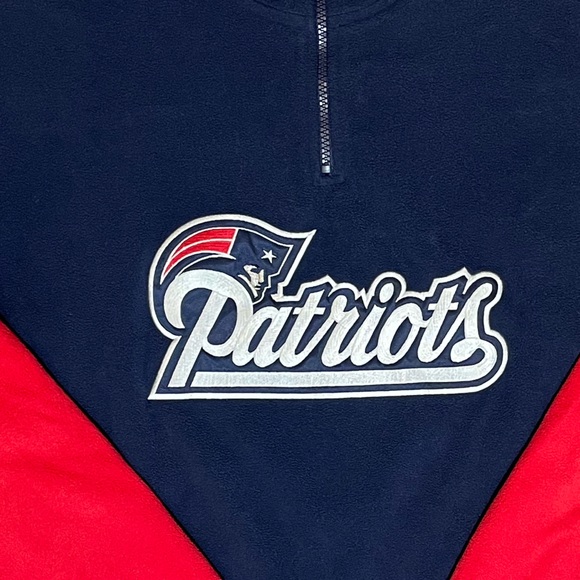 2000s Reebok New England Patriots Fleece - Picture 3 of 4
